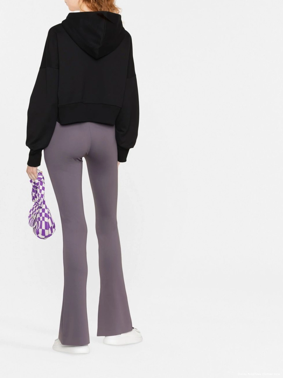 Cheap cropped Women hoodie Stella McCartney tiger-print 0430